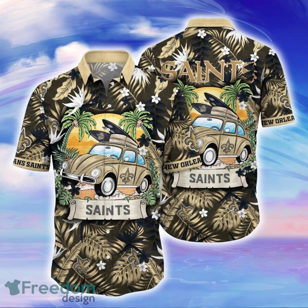 New Orleans Saints NFL Flower Hawaiian Shirt For Men Women Unique Gift For Fans