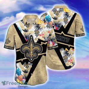 New Orleans Saints NFL Flower Hawaiian Shirt Gift For Men Women Fans