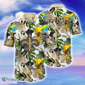 New Orleans Saints NFL Flower Hawaiian Shirt Great Gift For Fans