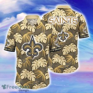 New Orleans Saints NFL Flower Hawaiian Shirt Impressive Gift For Fans
