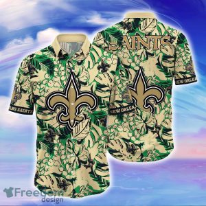 New Orleans Saints NFL Flower Hawaiian Shirt Special Gift For Fans