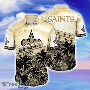 New Orleans Saints NFL Flower Hawaiian Shirt Style Gift For Fans