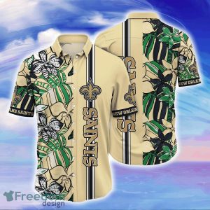 New Orleans Saints NFL Flower Hawaiian Shirt Unique Gift For Fans