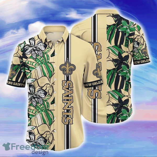 New Orleans Saints NFL Flower Hawaiian Shirt Unique Gift For Fans
