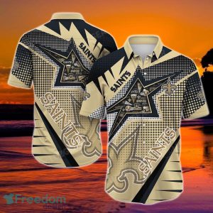 New Orleans Saints NFL Football Beach Shirt For This Summer Graphic Print Hawaiian Shirt Big Fans