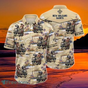 New Orleans Saints NFL Hawaiian Shirt 3D Best Gift For Fans