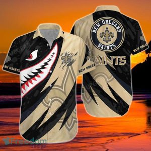 New Orleans Saints NFL Hawaiian Shirt Graphic 3D Printed New Trends Summer For Fan NFL Enthusiast