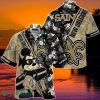 New Orleans Saints NFL Hawaiian Shirt Mickey Print Floral Pattern This Summer For Sports Fans