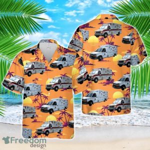 New York Briarcliff Manor Fire Department Ambulance Hawaiian Shirt Unisex For Men And Women