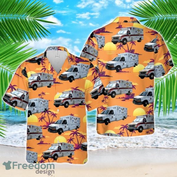 New York Briarcliff Manor Fire Department Ambulance Hawaiian Shirt Unisex For Men And Women