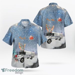 New York City Department Of Correction Christmas Hawaiian Shirt