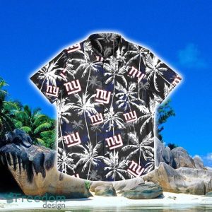 New York Giants NFL Black Floral Hawaiian Shirt Special Gift For Fans